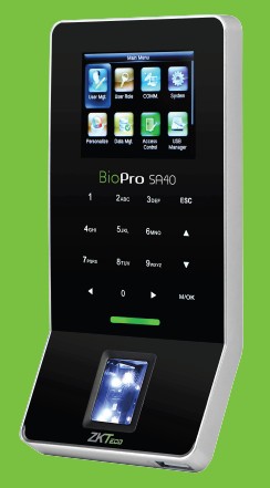 Ultrathin Fingerprint Attendance and Access Control Terminal